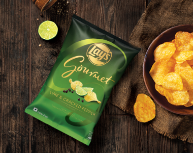 Lays Gourmet Lime and Crak