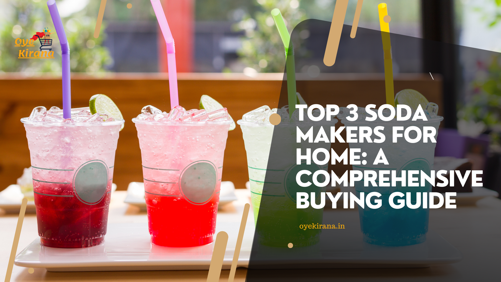 Read more about the article Top 3 Soda Makers for Home: A Comprehensive Buying Guide