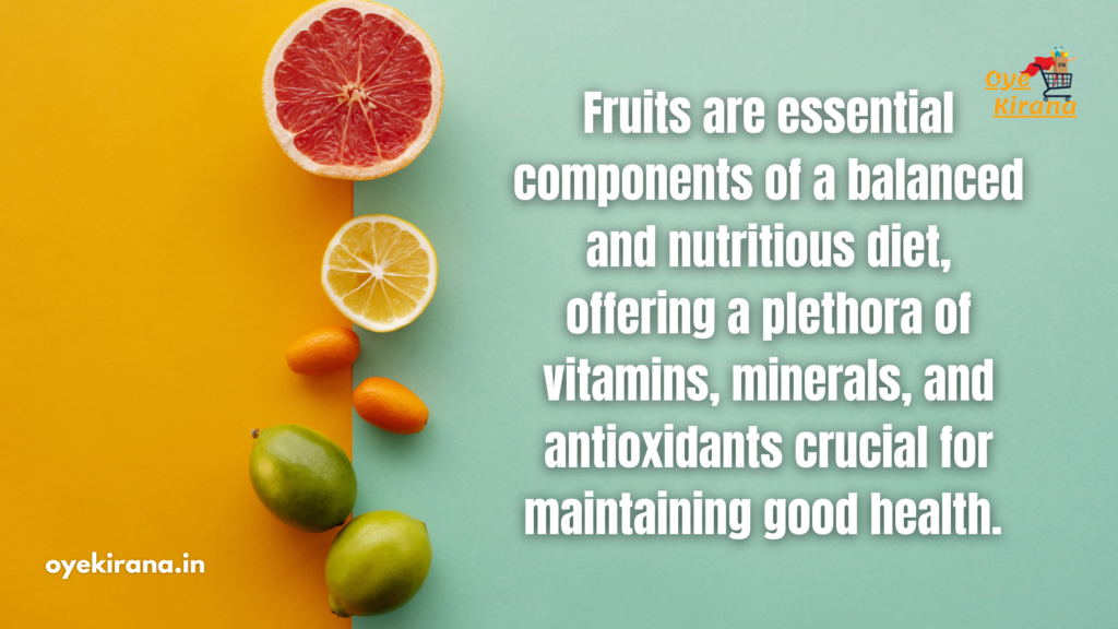 Fruits benefits