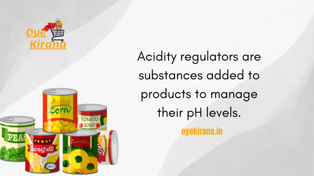 Applications Of Acidity Regulators